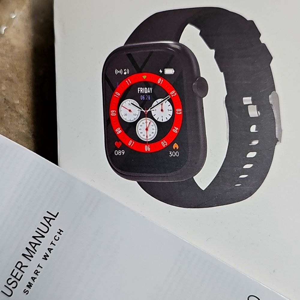 Siri Smart Watch Sports, Heart Rate, Exercise, sleep, Health, Flashlight NEW‼️